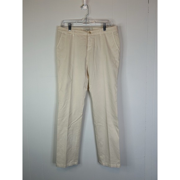 Max Mara Pants - Weekend By Max Mara Women's Size 12 Audrey Chino Pants Cream 171